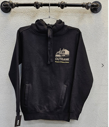 Outrank - Hoodie - No Days Off - Black