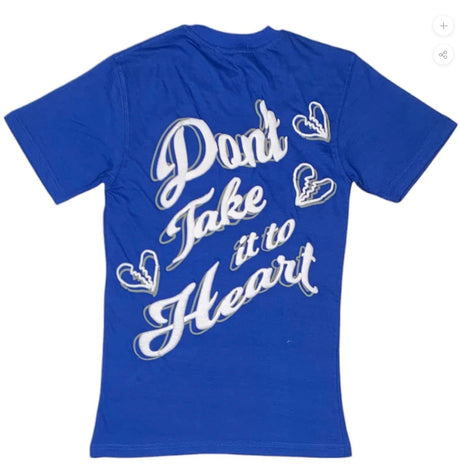 Retro Label - T Shirt - Collecting Currency - Blue