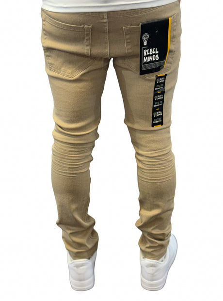 Rebel Minds - Skinny Jeans - Khaki