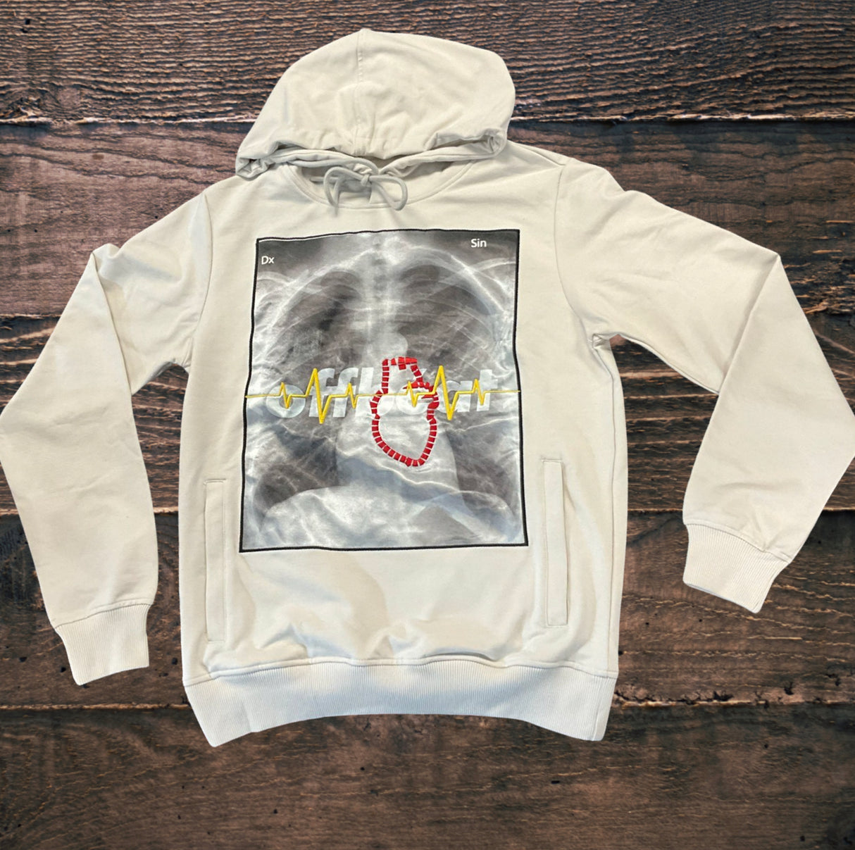 Off Beat - Hoodie - Skeleton - Silver