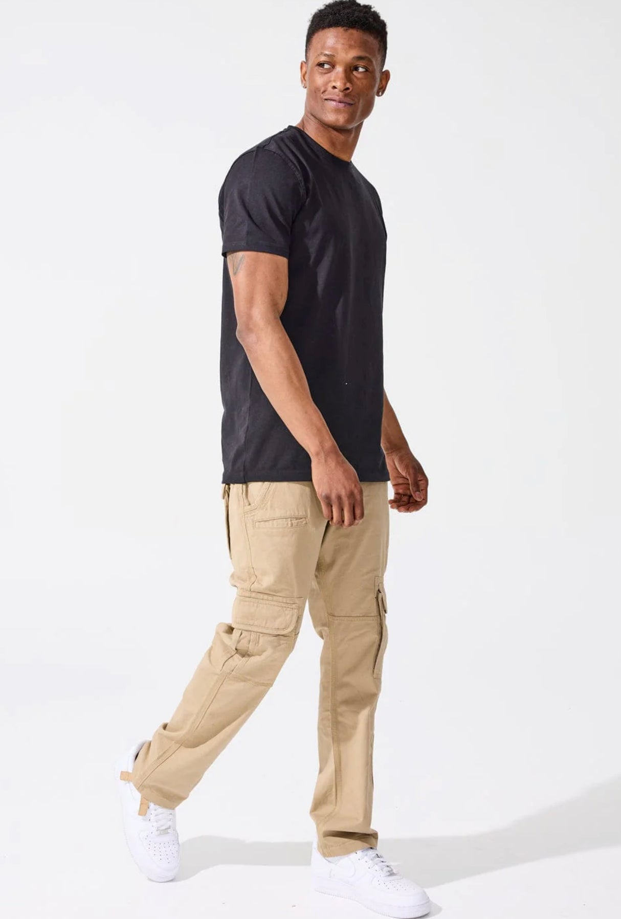 Jordan Craig Jeans - Casual Long Cargo - Khaki