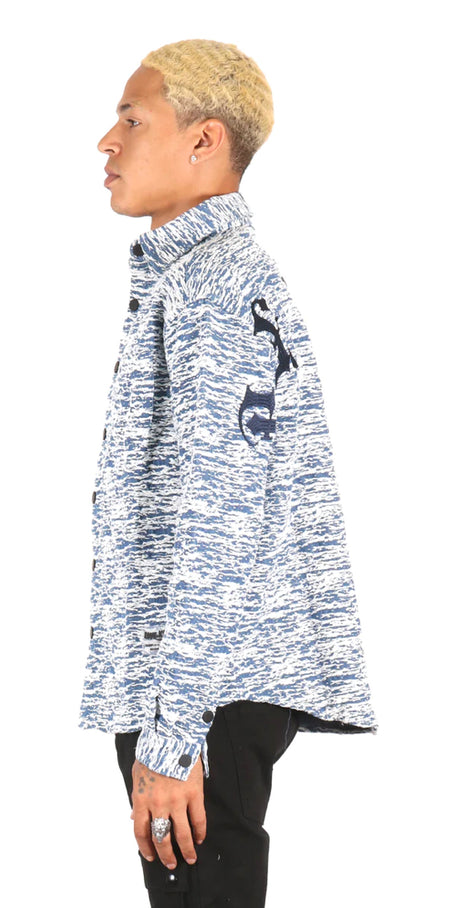 Kleep- Flannel - Ryan - LT Blue