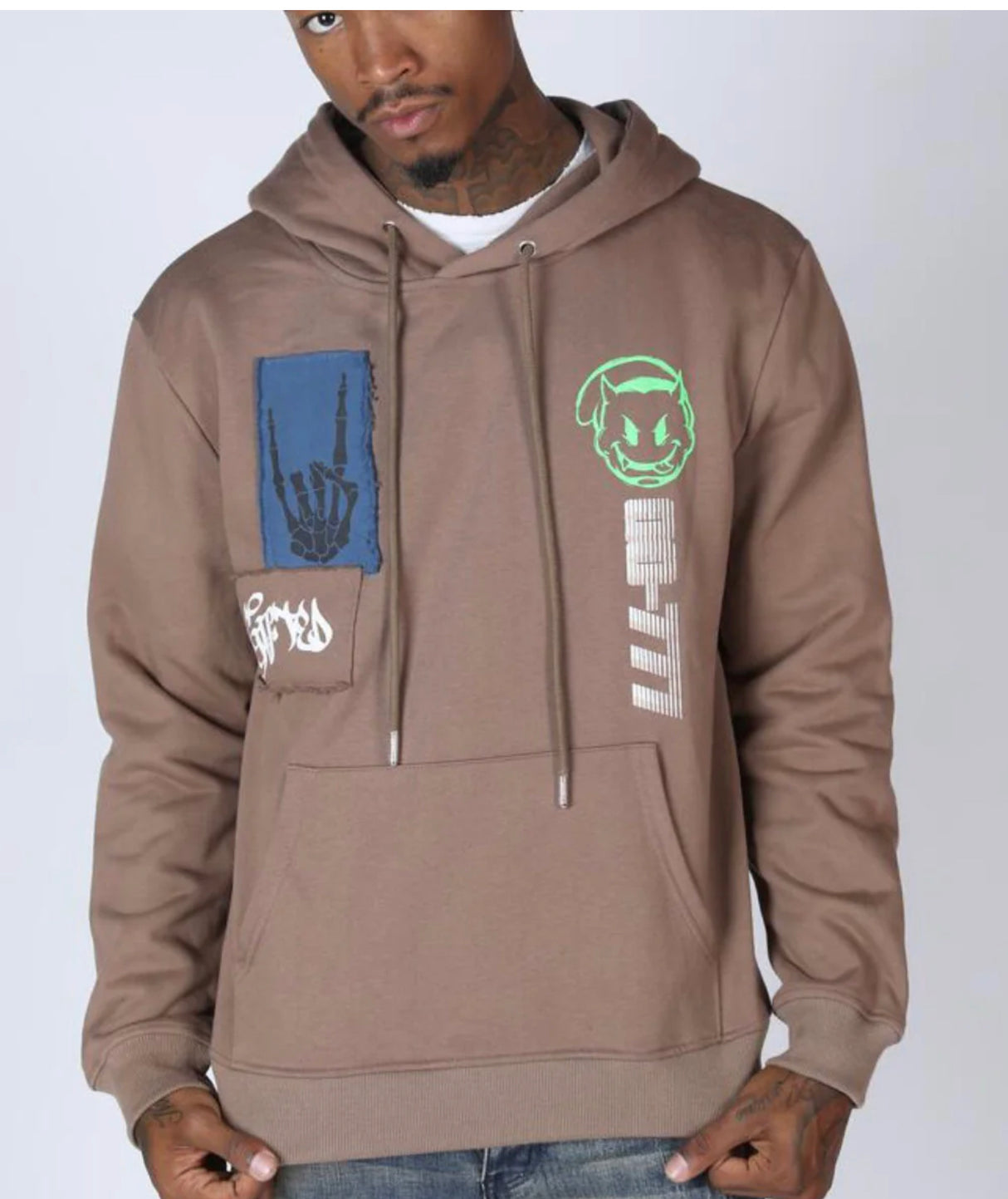 GFTD- Hoodie - Brown