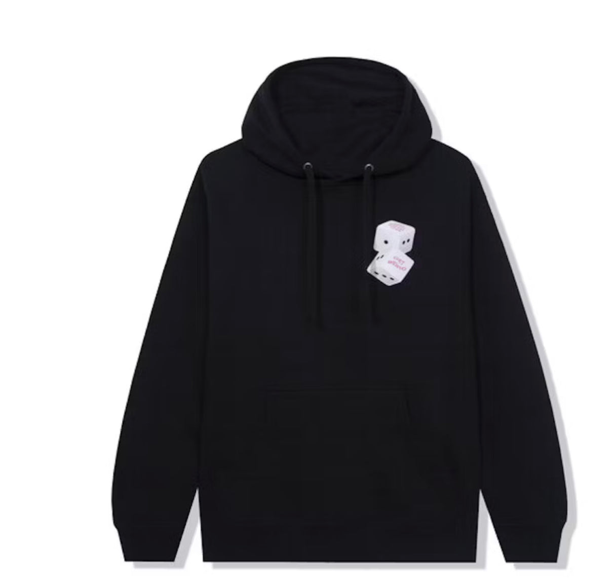 Anti Social - Hoodie - Black / Dice