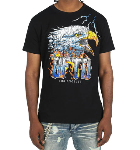 GFTD- Shirt - GT Eagle - Black/Multi
