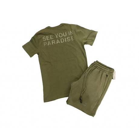 Jordan Craig See you in Paradise Short Set Multi Colors