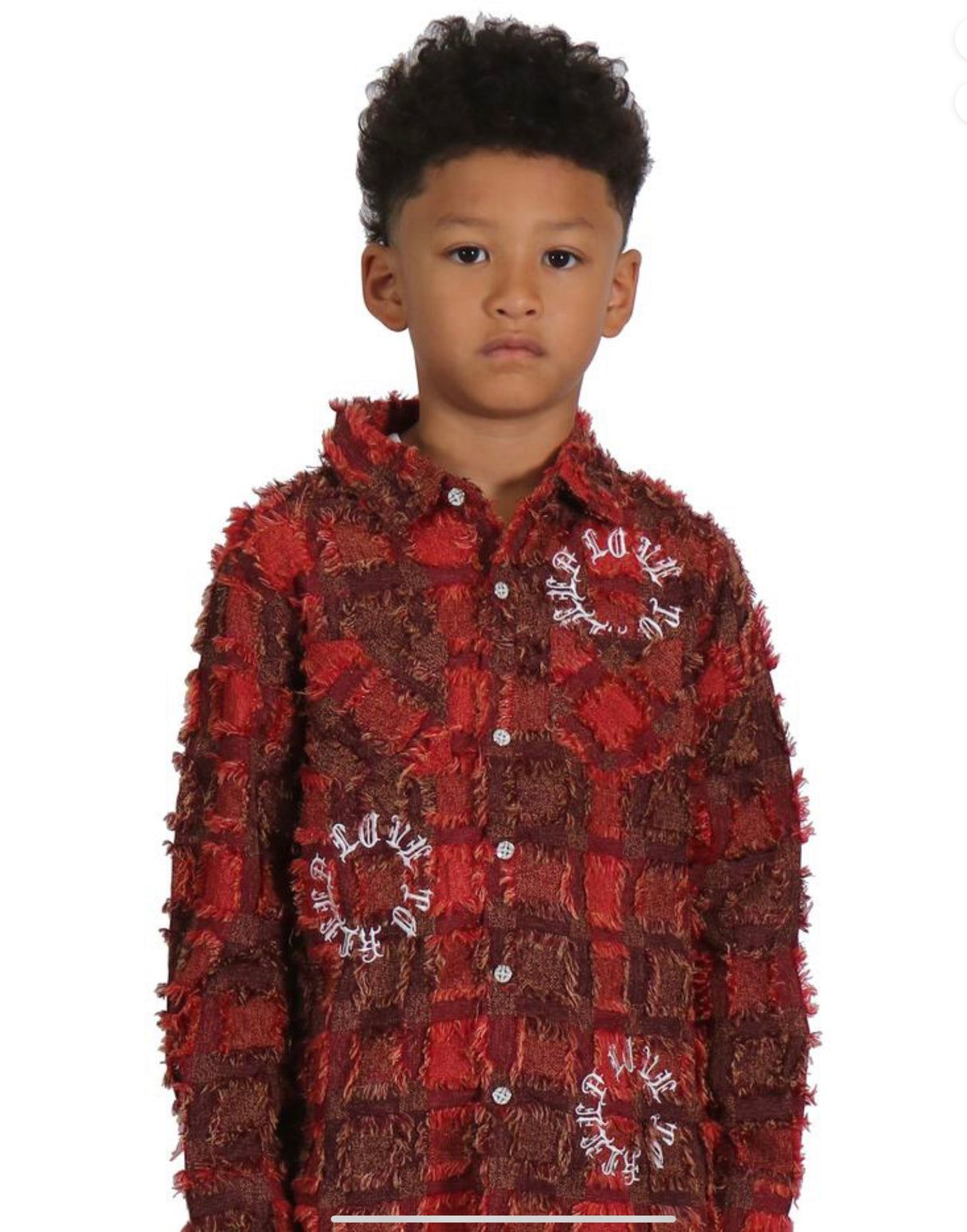 Kleep- Kids - Flannel - Peet - Orange