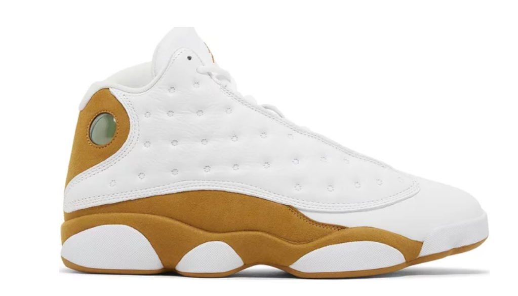 Nike- Jordan 13 - High Top- White / Wheat
