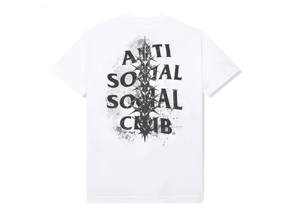 Anti Social - T Shirt - Anguish - White