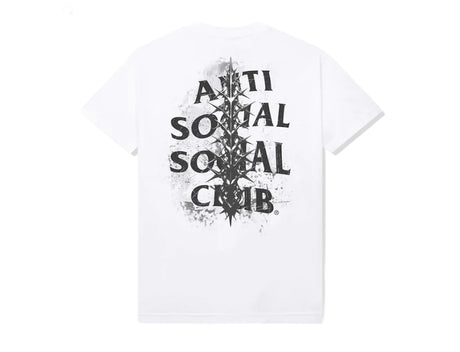 Anti Social - T Shirt - Anguish - White
