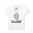 Anti Social - T Shirt - Academy GT - White