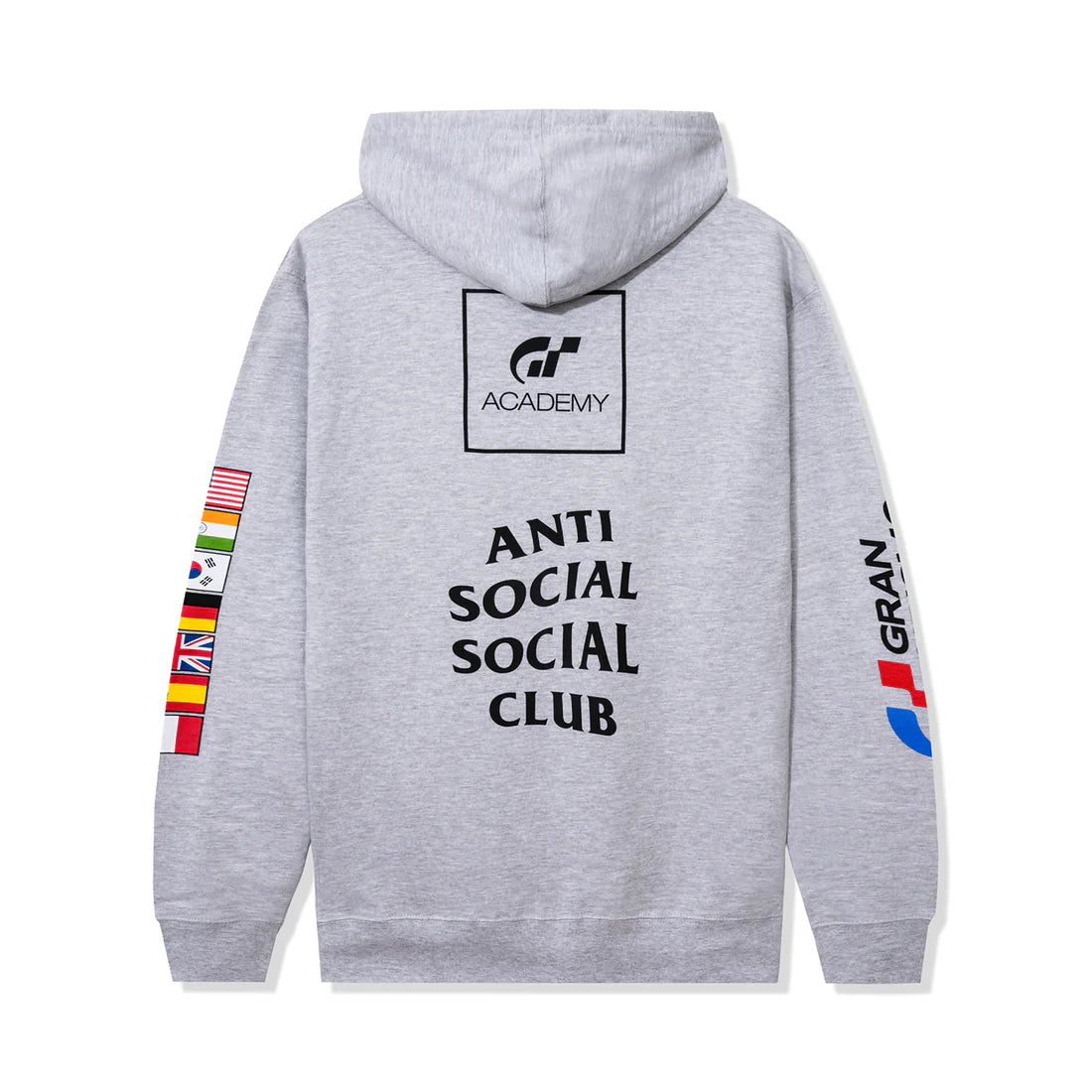 Anti Social - Hoodie - Academy GT - White