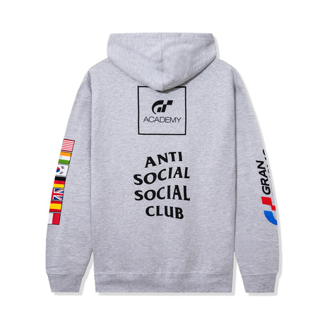 Anti Social - Hoodie - Academy GT - White