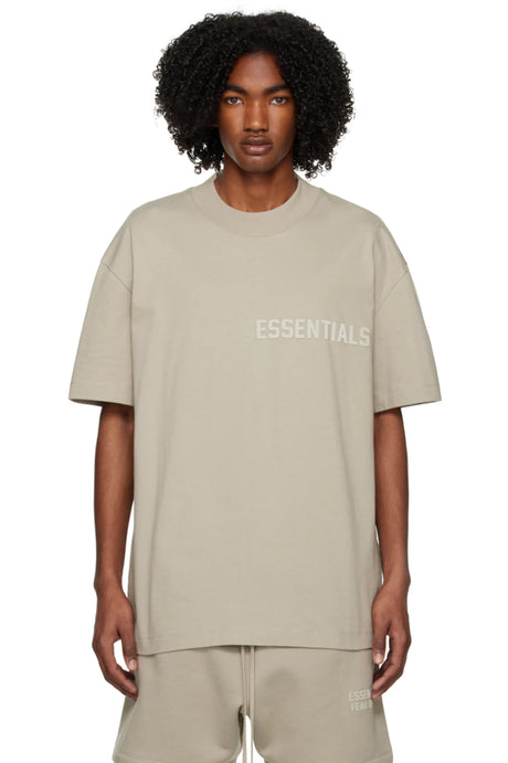 Essentials - T Shirt - Light Oatmeal