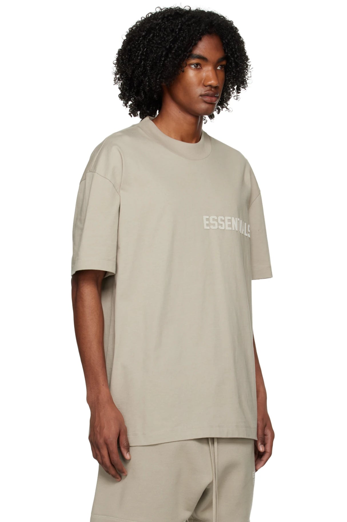 Essentials - T Shirt - Light Oatmeal