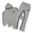 Focus - Fleece Set- Heartless HOODIE ONLY GREY