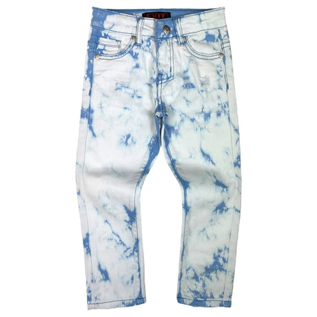Exit Kids Jeans Washed Blue Front View
