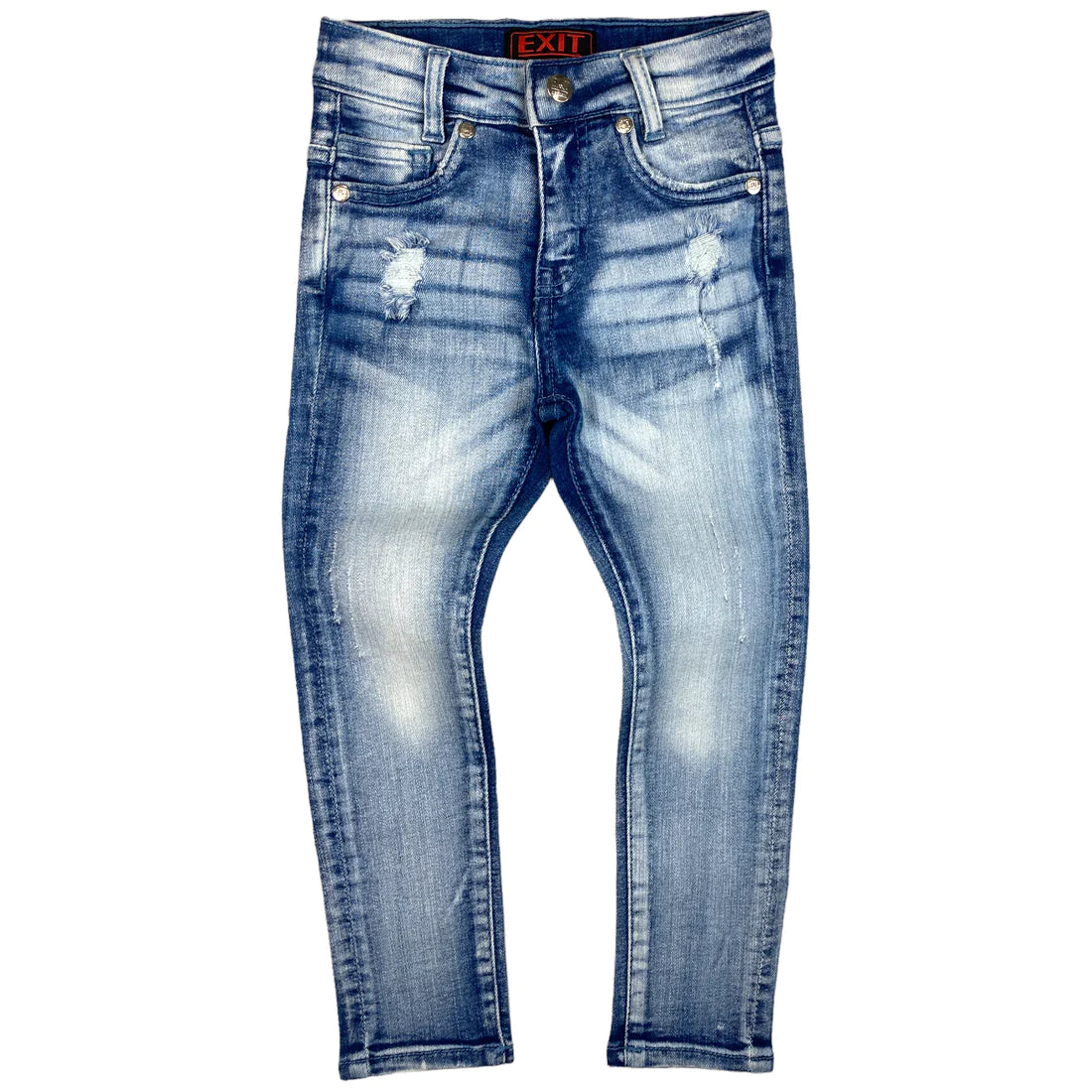 Exit Kids Jeans - Blue/Navy Front View