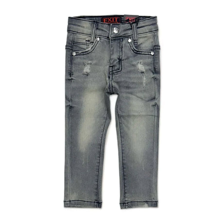 Exit Kids Jeans - Black Wash Front View