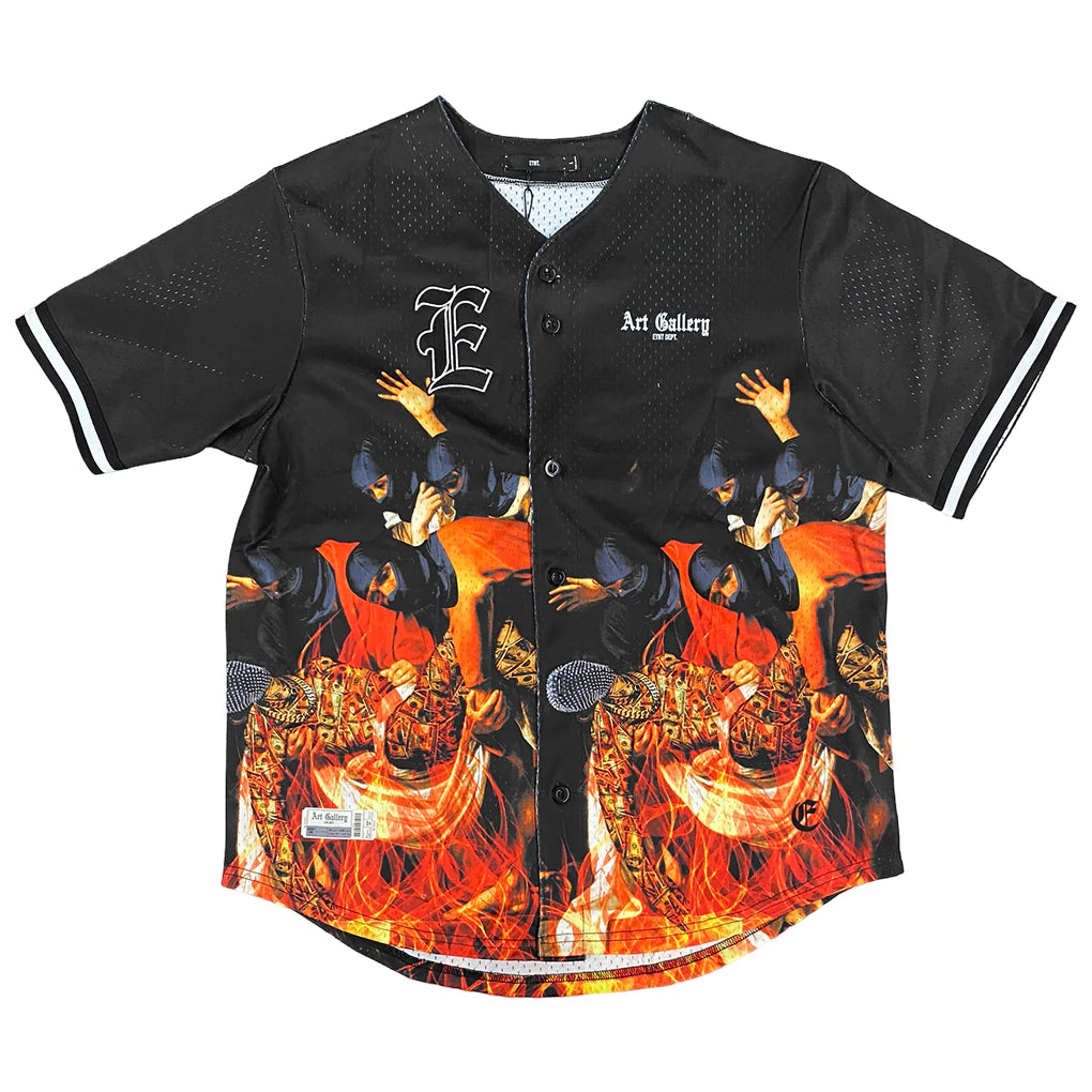 Eternity- Jersy - Baseball Mesh Black