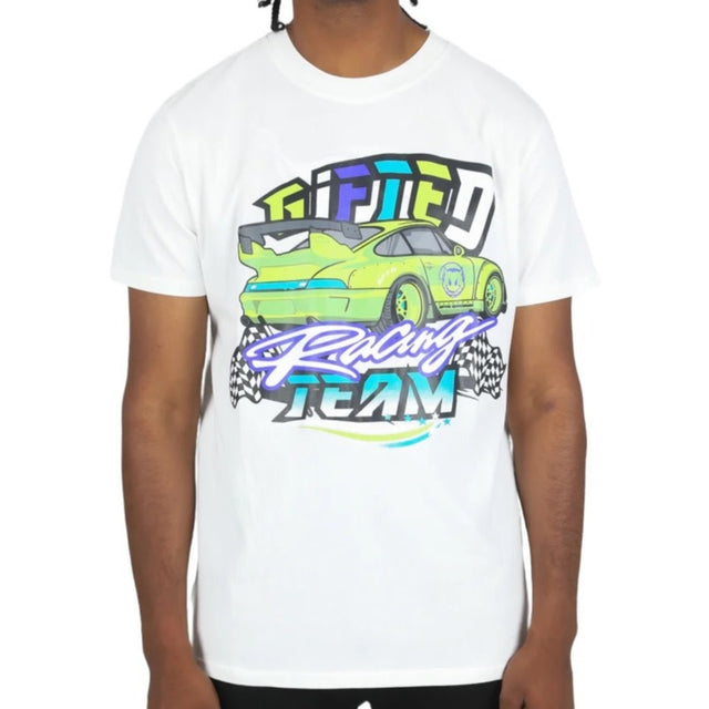 GFTD- Shirt - GT Racing -White