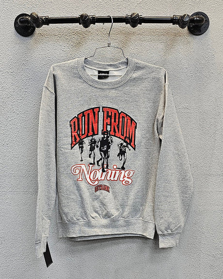 OutRank - Sweater - Run From Nothing - Grey