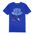 Outrank - T Shirt - Shine So Hard - Royal / Multi