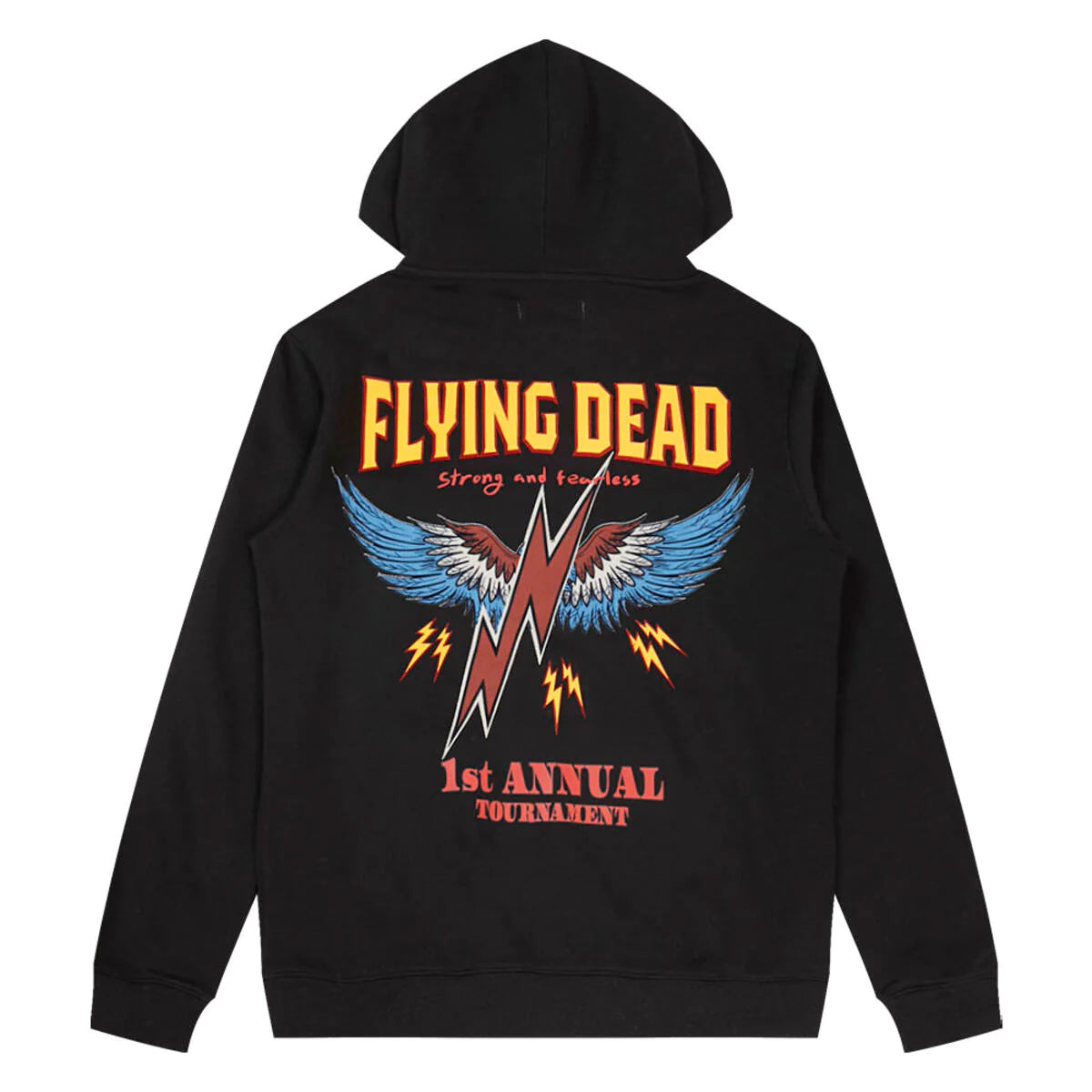 Roku Studio - Hoodie - Flying Dead - Black / Yellow