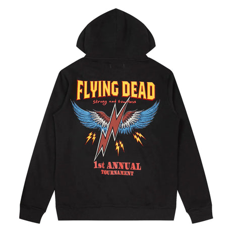 Roku Studio - Hoodie - Flying Dead - Black / Yellow