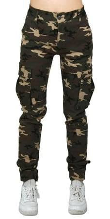 Red Fox - Women - Cargo 3D Pocket Pants - Camo