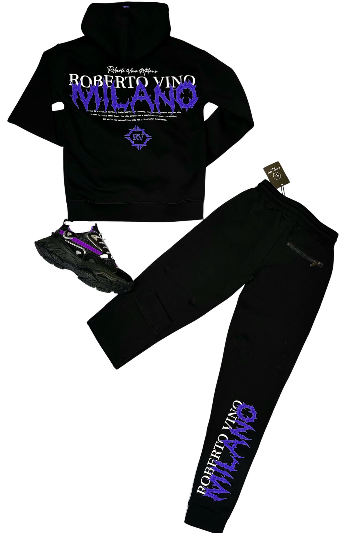 ROBERTO VINO MILANO - JOGGER FLEECE SET