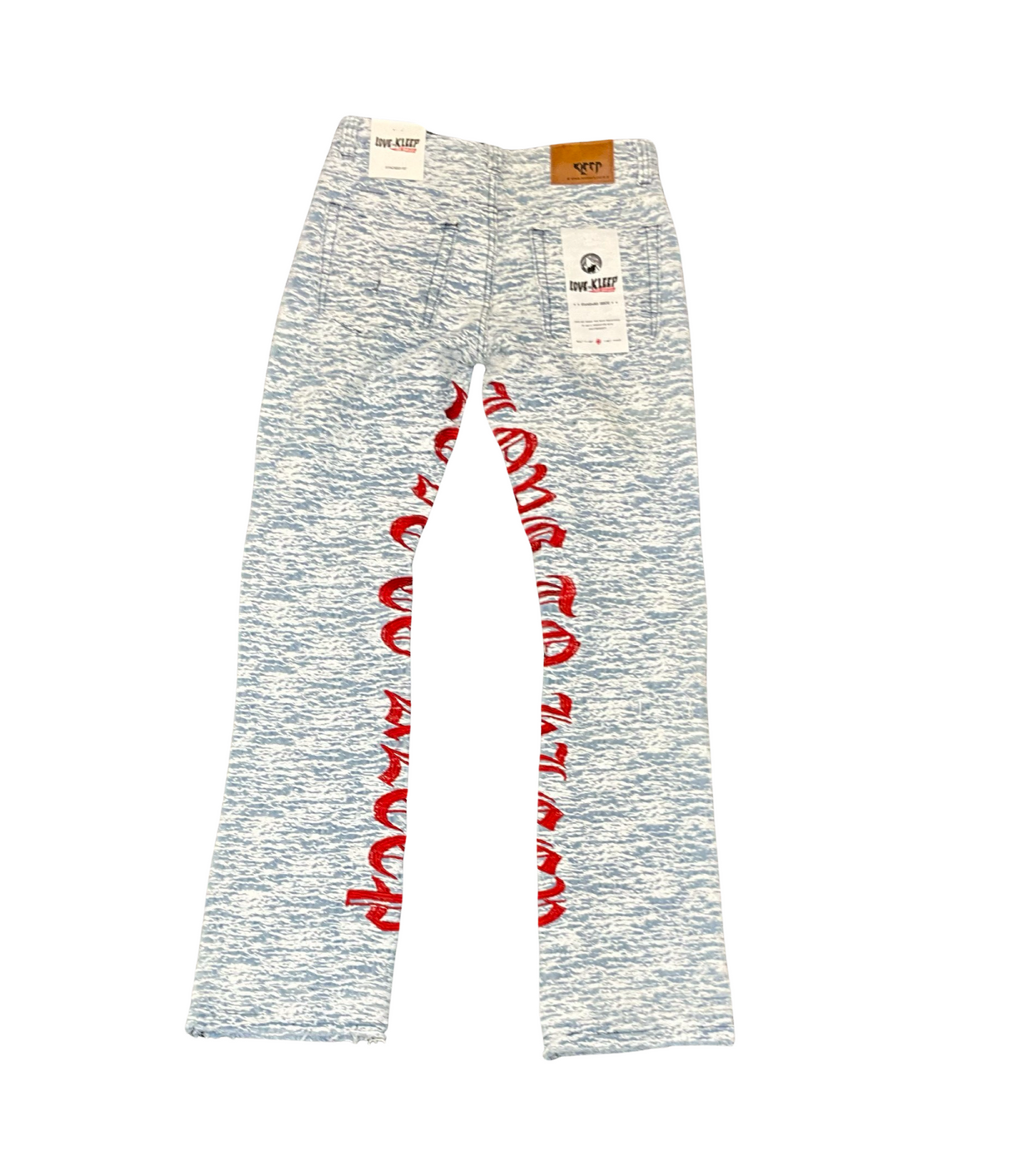 Kleep- Denim Stacked - Ryan - LT Blue