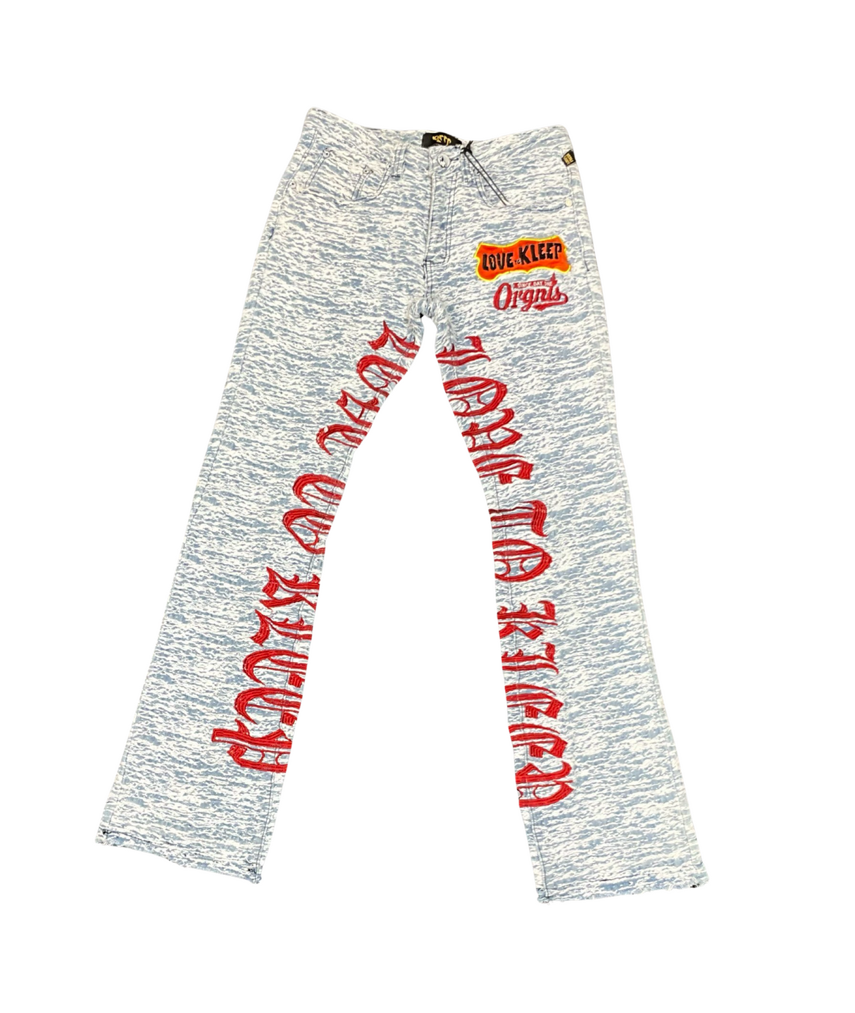 Kleep- Denim Stacked - Ryan - LT Blue