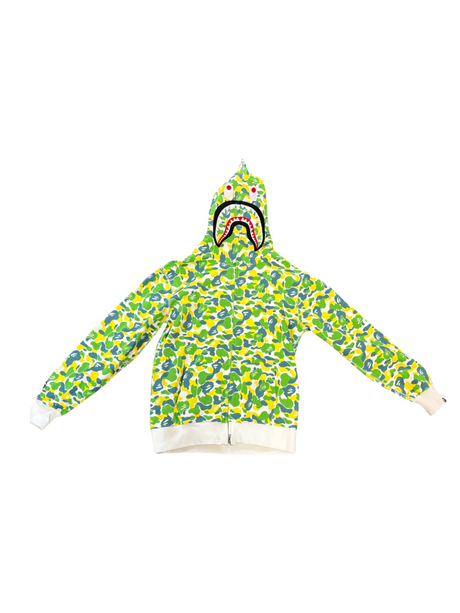 Bape - Hoodie - Green / Yellow
