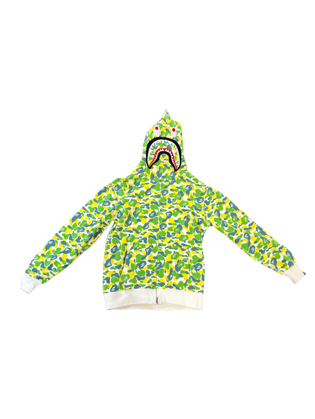 Bape - Hoodie - Green / Yellow