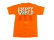 Rawyalty - T Shirt - Empty World - Orange