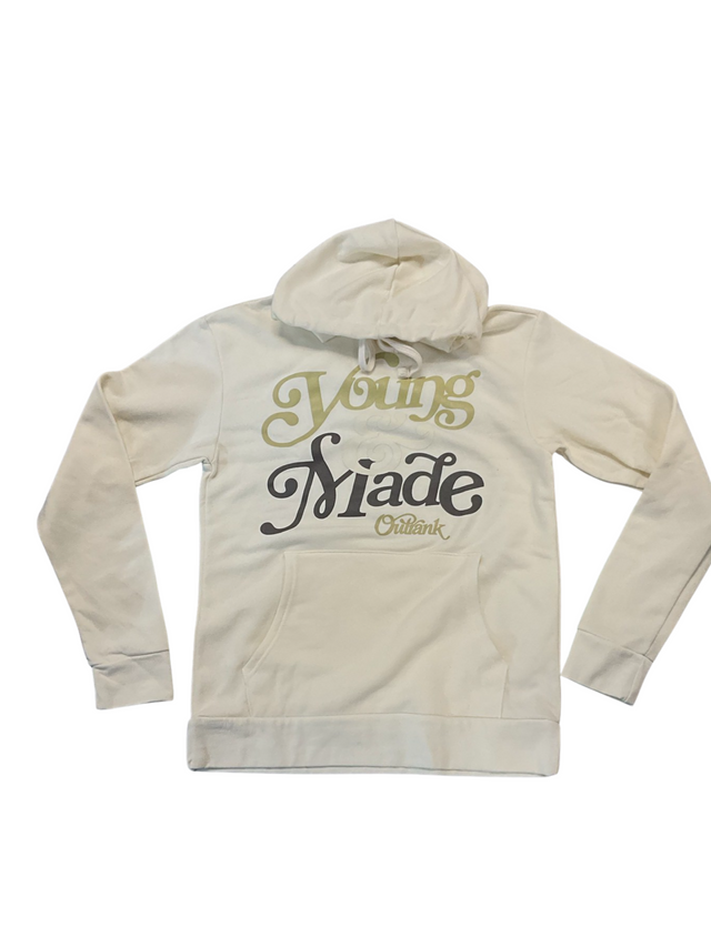 Outrank - Hoodie - Young & Made - Light Cream