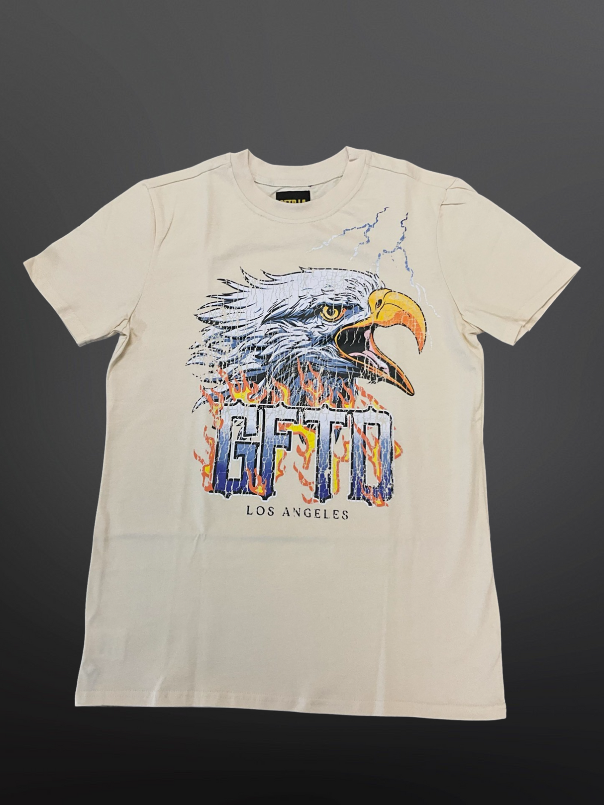 GFTD- Shirt - GT Eagle - Beige/Multi