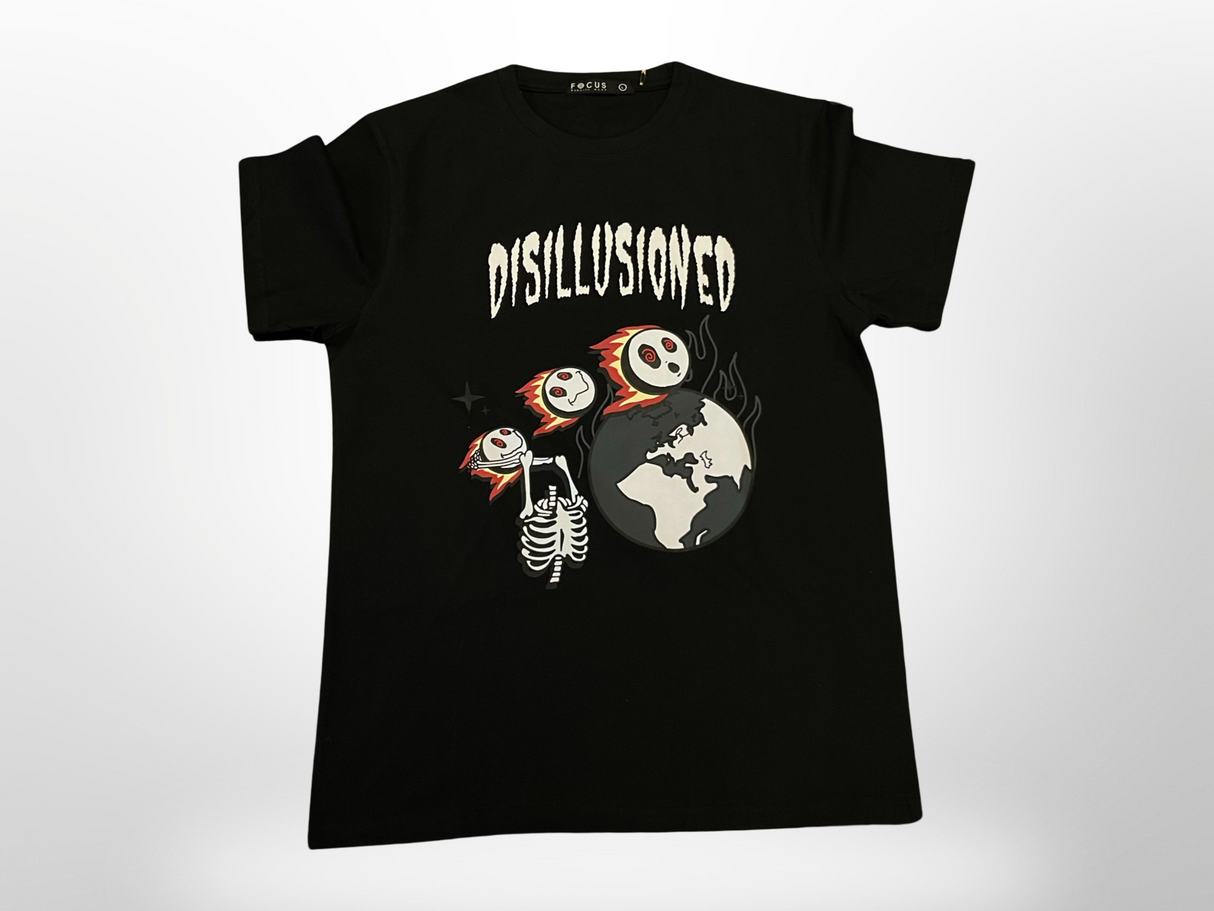Focus - T Shirt - Disillusioned - Black