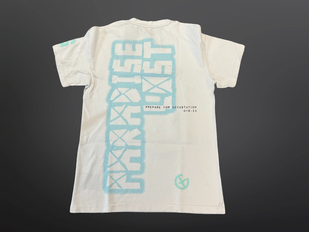 Gala - T - Shirt - Objects of Affection - White / Blue