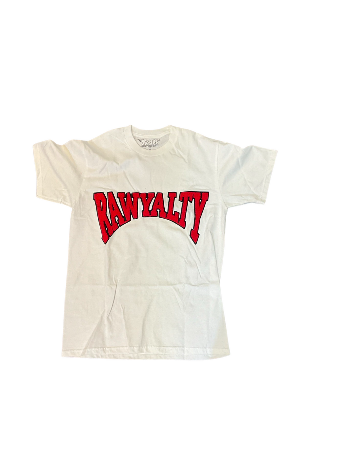 Rawyalty - T Shirt - White / Red