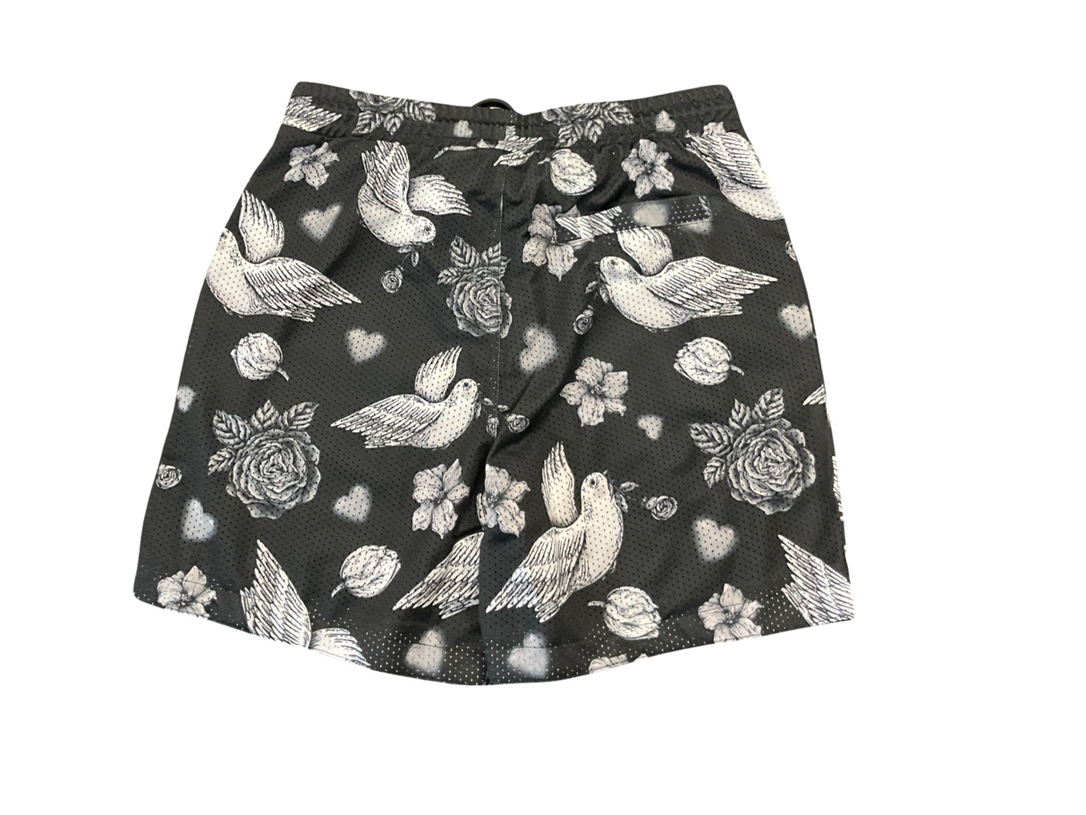 Comfortable Black Streetwear Shorts