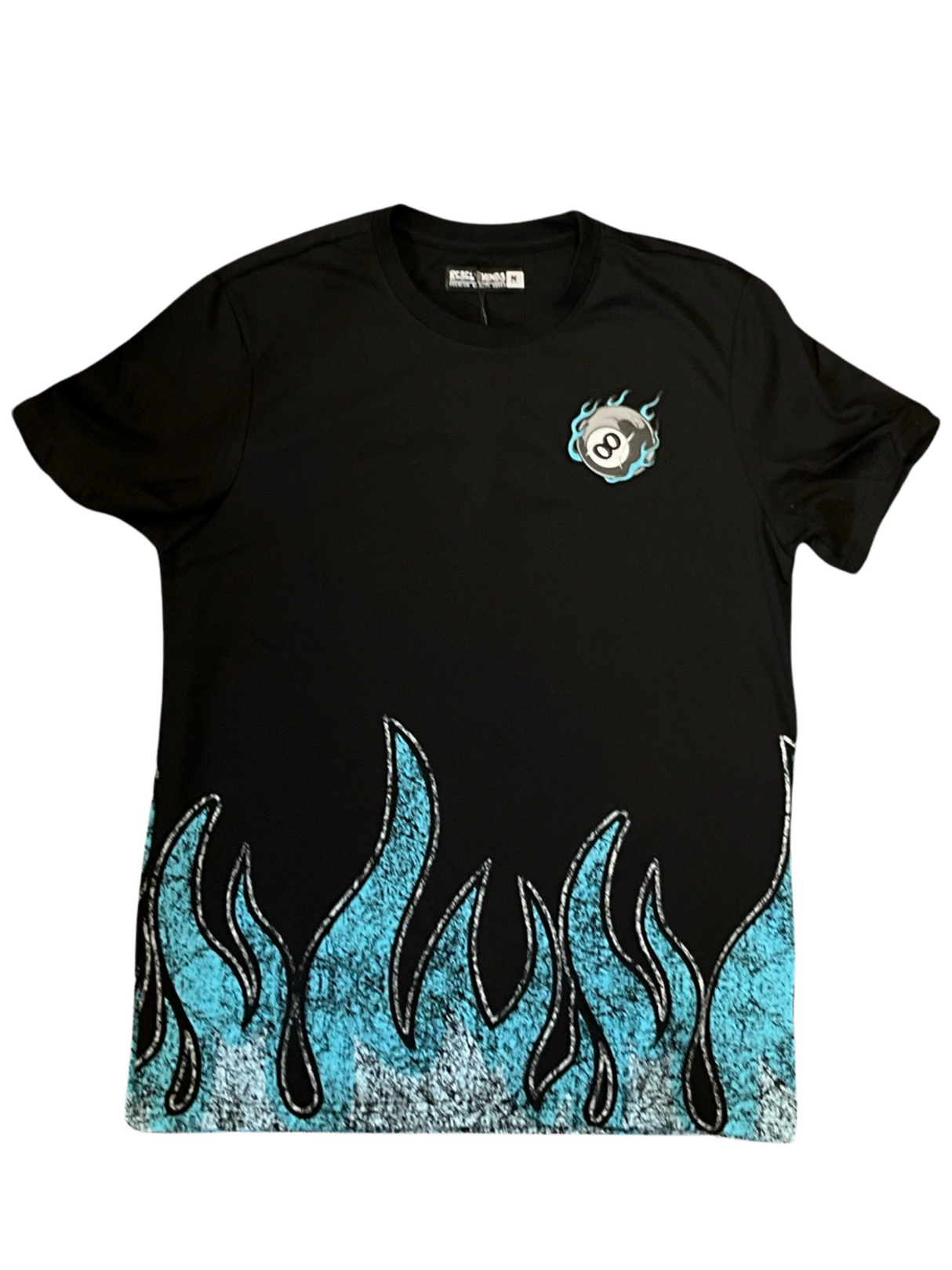 Rebel Minds Flame Tee - Black
