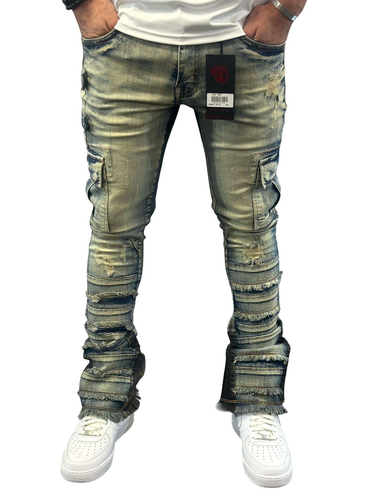 Elite - Stacked Cargo - Indigo