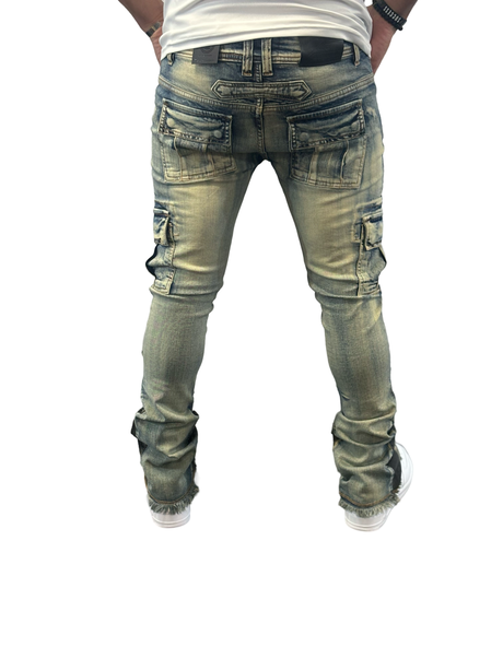 Elite - Stacked Cargo - Indigo