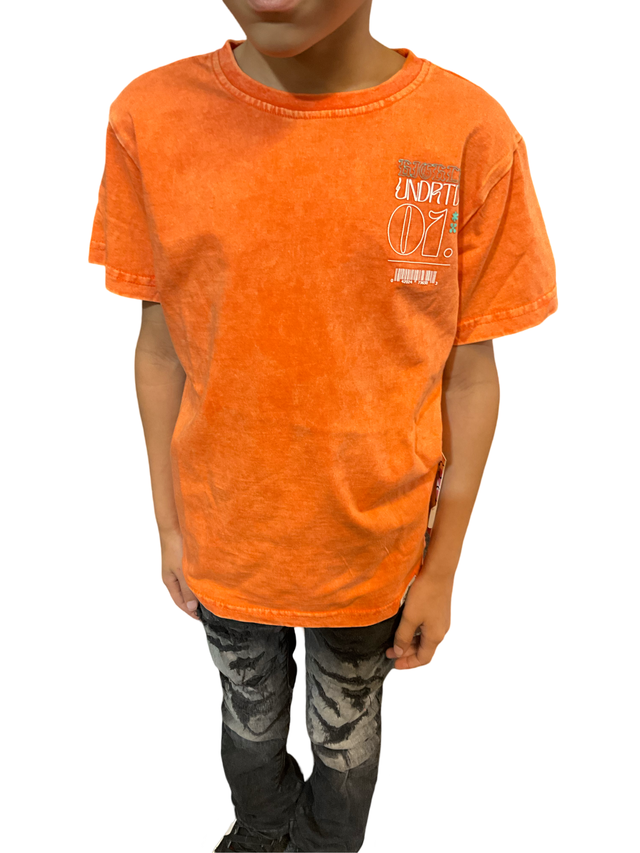 UNDRTD KIDS T-SHIRT TRUE LEADEARS WASHED MULITIPLE COLORS
