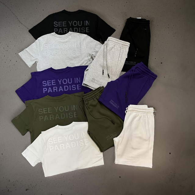Jordan Craig See you in Paradise Short Set Multi Colors