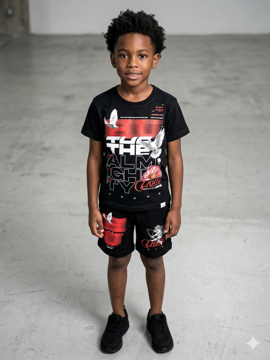 Undrtd Kids The Almighty Short Set