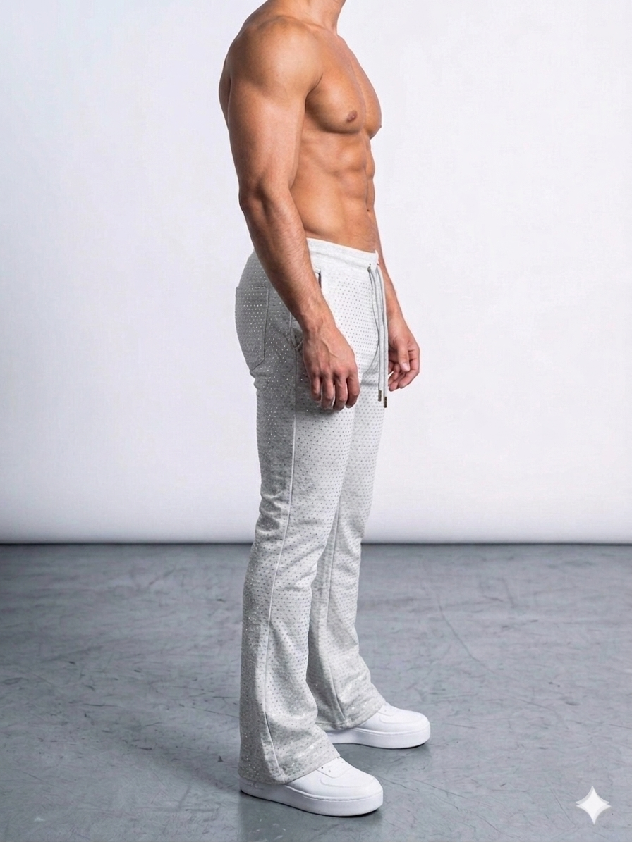 Focus All Stone Stacked Sweatpants Multi Colors