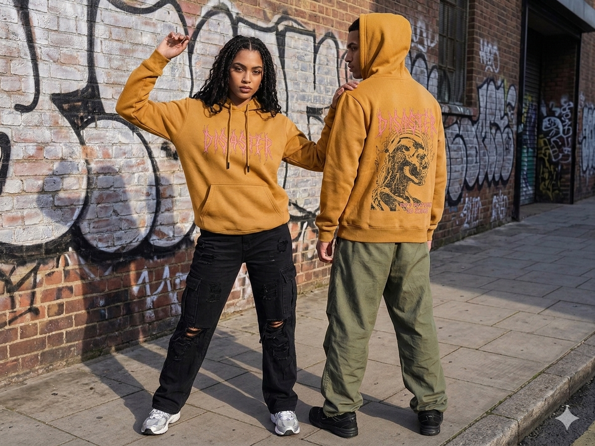 DISASTER FUTURE HOODIE MULTI COLORS